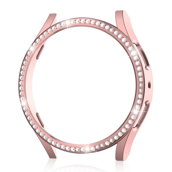 Samsung Galaxy Watch 6 (44mm) rhinestone décor cover - Pink Online now