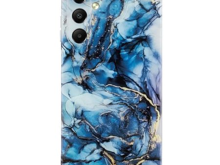 Marble design Samsung Galaxy A15 cover - Grey For Sale