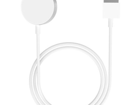 Apple Watch 1m USB Cable Magnetic Charger ABS+Aluminum Alloy Round Wireless Charging Dock Cheap