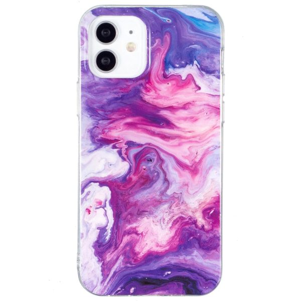 Marble iPhone 12 Mini case - Red Cheap