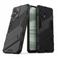 Shockproof hybrid cover with a modern touch for Realme 9 Pro Plus - Black on Sale