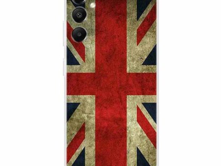 Imagine Samsung Galaxy A05s cover - Uk Flag Cheap