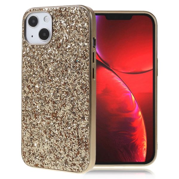 Glitter iPhone 13 case - Gold Discount