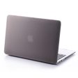 MacBook Pro 13 Retina (A1425, A1502) front and back clear cover - Grey For Sale