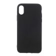 iPhone X matte ultra-thin soft TPU case - Black on Sale