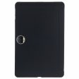 Honor Pad 9 Case Scratch Resistant Vegan Leather and Silicone Tri-fold Stand Tablet Cover - Black For Sale