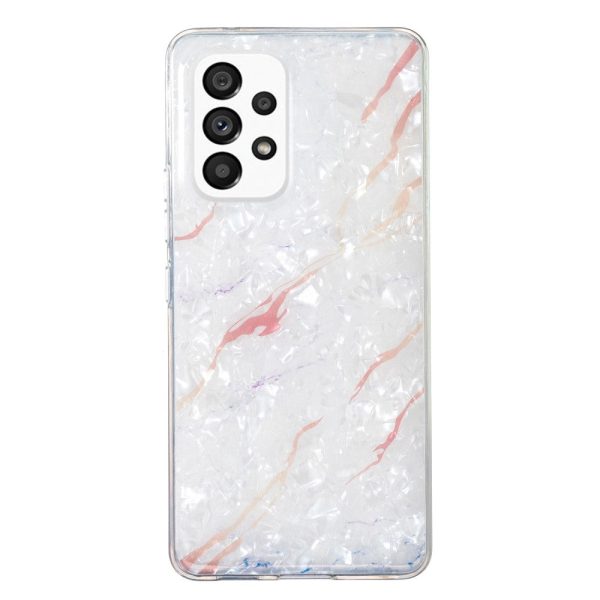 Marble Samsung Galaxy M32 5G   A32 5G case - White Marble Discount