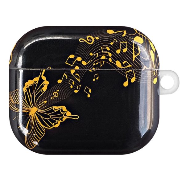 AirPods 3 stylish pattern charging case - Notes   Butterfly Hot on Sale