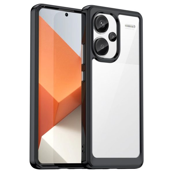 Xiaomi Redmi Note 13 Pro Plus smart acrylic cover - Black Online Hot Sale