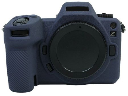 Nikon Z6 III Silicone Case Camera Sleeve Drop Protection Dustproof Cover - Blue Online now