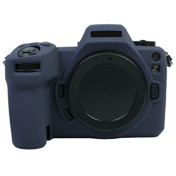 Nikon Z6 III Silicone Case Camera Sleeve Drop Protection Dustproof Cover - Blue Online now