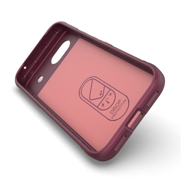 Soft gripformed Google Pixel 8A cover - Wine Red Discount