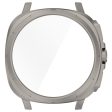 Samsung Galaxy Watch7 44mm Anti-Collision Flexible Watch Case Protective Frame - Titanium Online Hot Sale